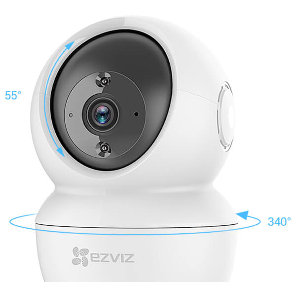 Camera EZVIZ C6N Smart IR bao phủ mọi góc nhìn 