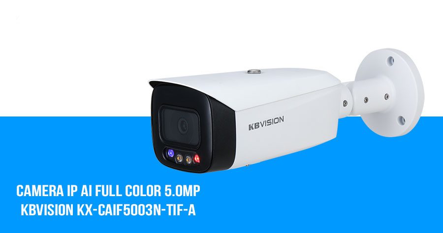 Bán camera IP AI Full Color 5MP KBVISION KX-CAiF5003N-TiF-A giá rẻ