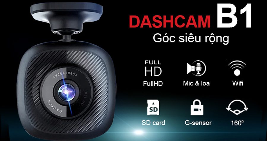 Dashcam Hikvision B1 chất lượng