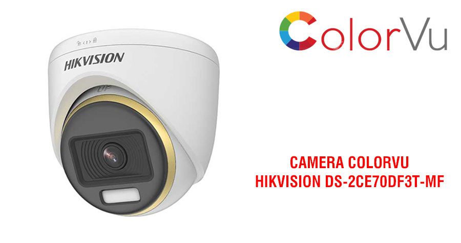 Camera HDTVI ColorVu 2MP HIKVISION DS-2CE70DF3T-MF giá rẻ