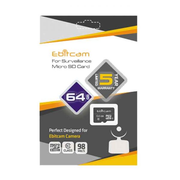 Thẻ nhớ 64GB Ebitcam Ultra Class 10