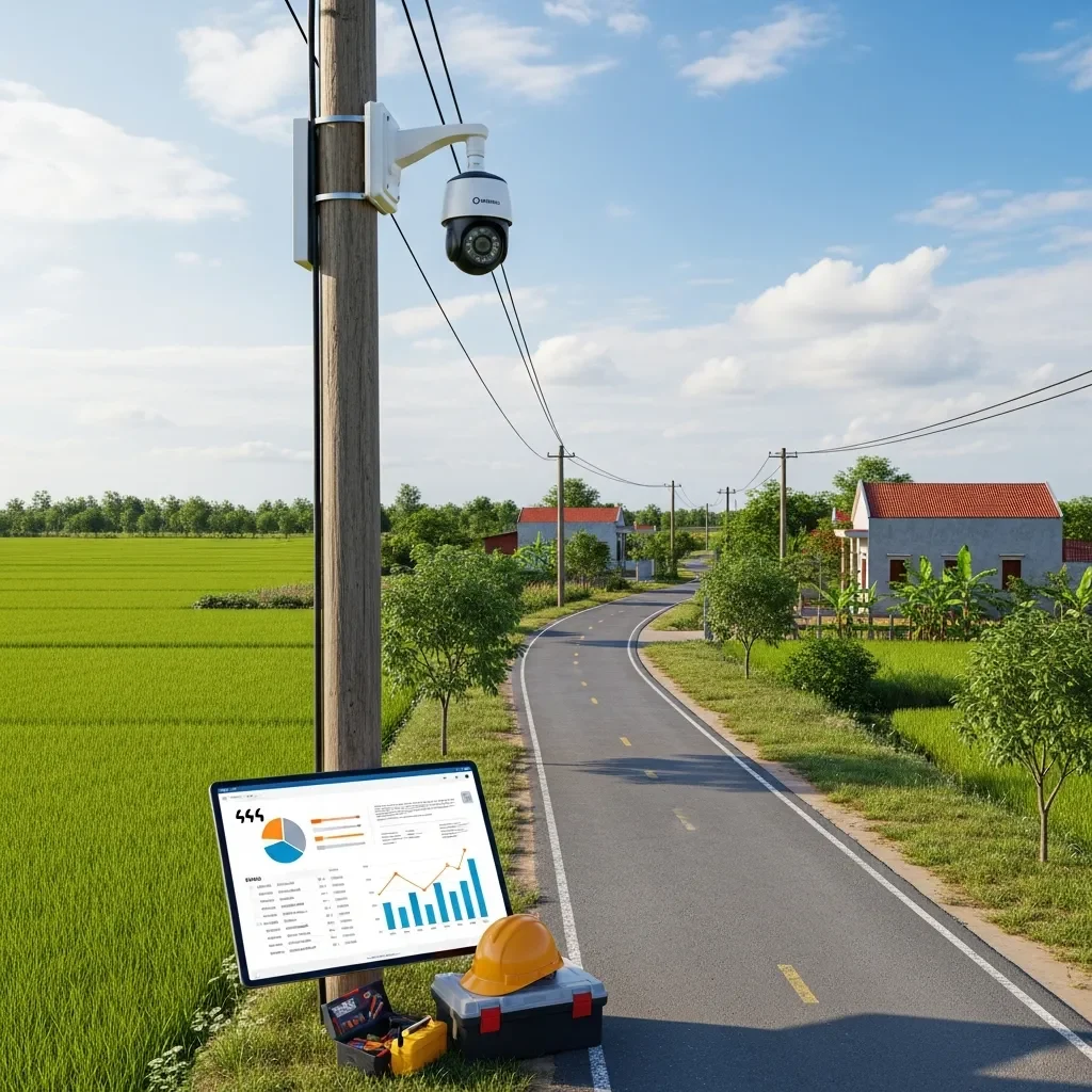 Báo giá lắp đặt camera trọn gói tại xã Đức Lập, Trảng Bàng: Chi phí và thiết bị